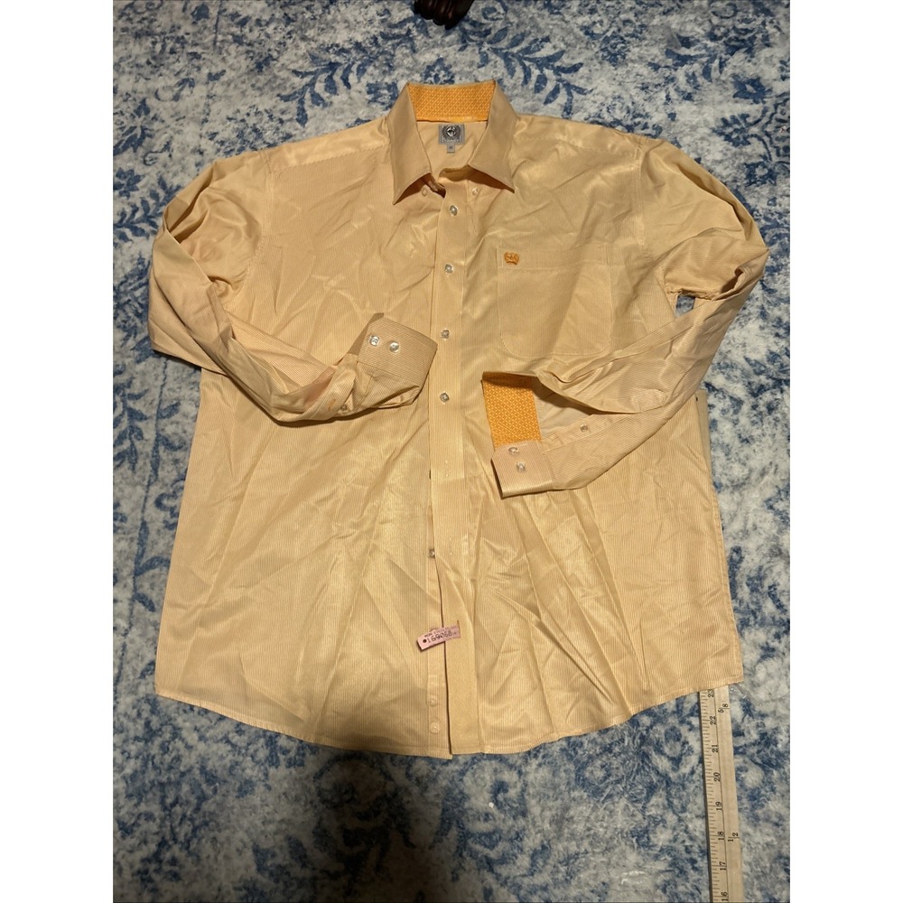 Cinch Western Shirt Mens XL Long Sleeve Plaid Button Down Cotton Cowboy
